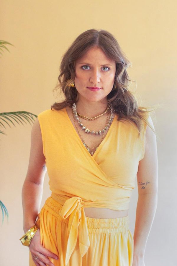 Convertible Wrap Blouse / Cumin