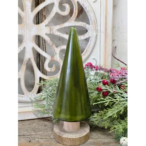 Smallall Green Cone Tree 8x3in 1