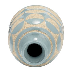 CASTON BLUE VASE 10 (IN) 4