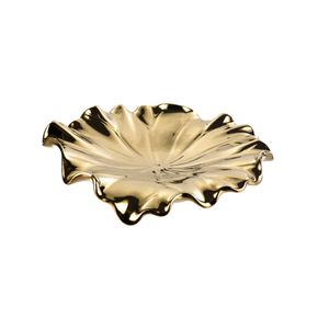 Petal Dimensional Wall Art - Set of 4 Gold 3