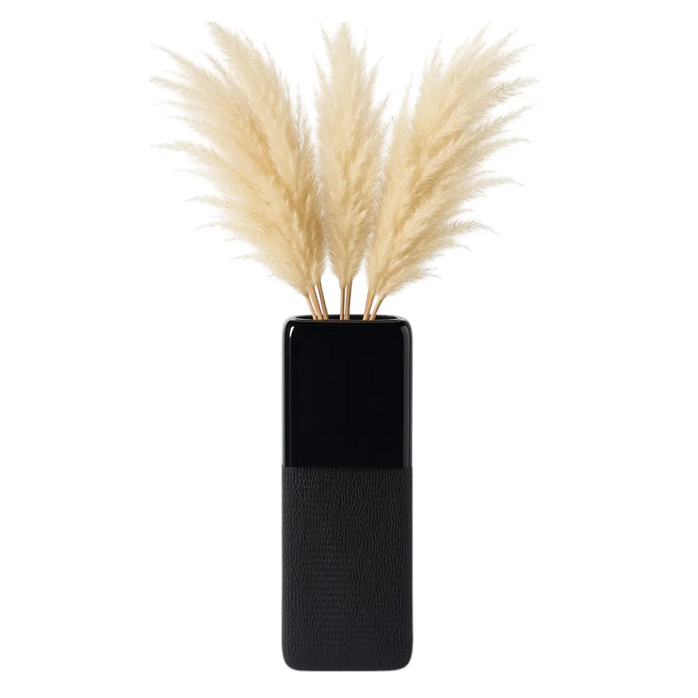 BECKHAVEN BLACK VASE 18 (IN)