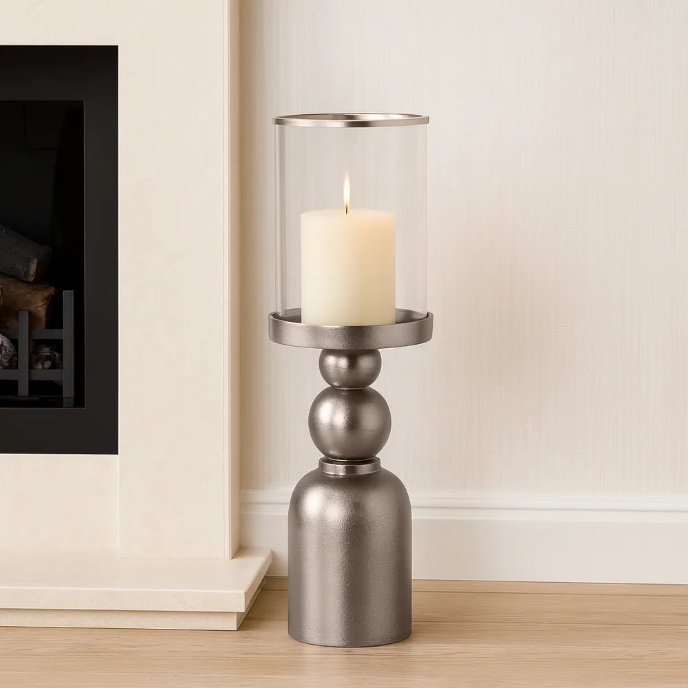 RIPLEYHOLM SILVER CANDLE HOLDER 32 (IN)