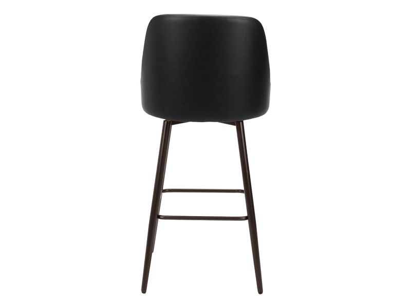 Keppel Swivel Barstool Black & Bronze 5