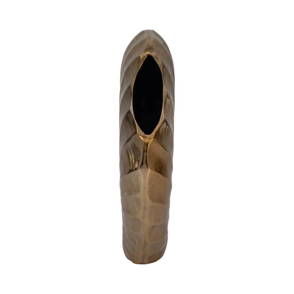 HACKETTWAY GOLD VASE 12 (IN)