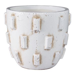 DEVONFORD WHITE PLANTER 10 (IN) 4