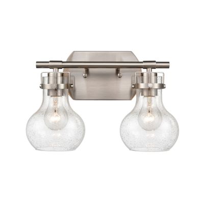 Salamanca 15.5″ Wide 2-Light Vanity Light - Satin Nickel