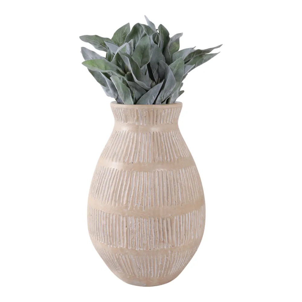 SAGEVIEW IVORY VASE 16 (IN)