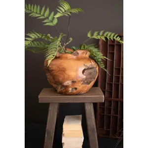 Teakwood Urn 1