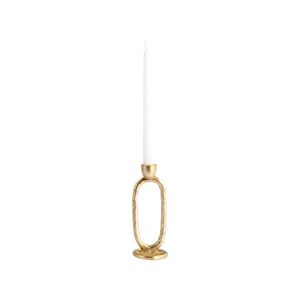 SHELTONRUN GOLD CANDLE HOLDER 8 (IN) 5