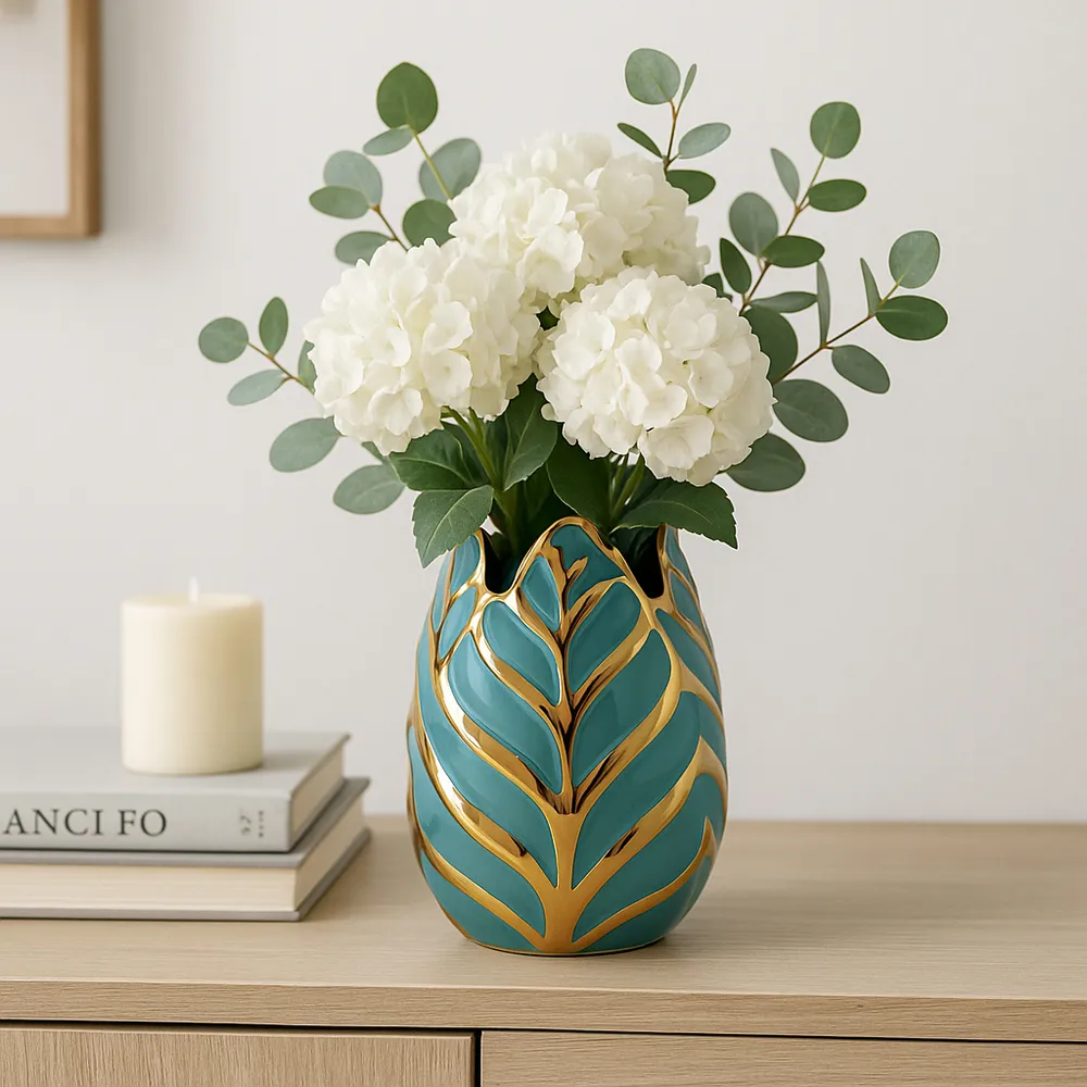 COLEHAM BLUE VASE 8 (IN)