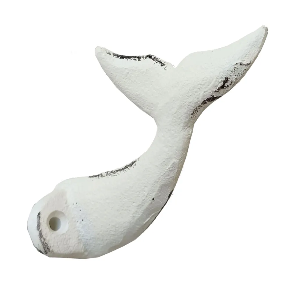3-3/4" WHITE WHALE TAIL HOOK