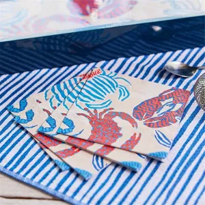 Sandy Claws Paper Cocktail Napkins (Pack of 25) 3