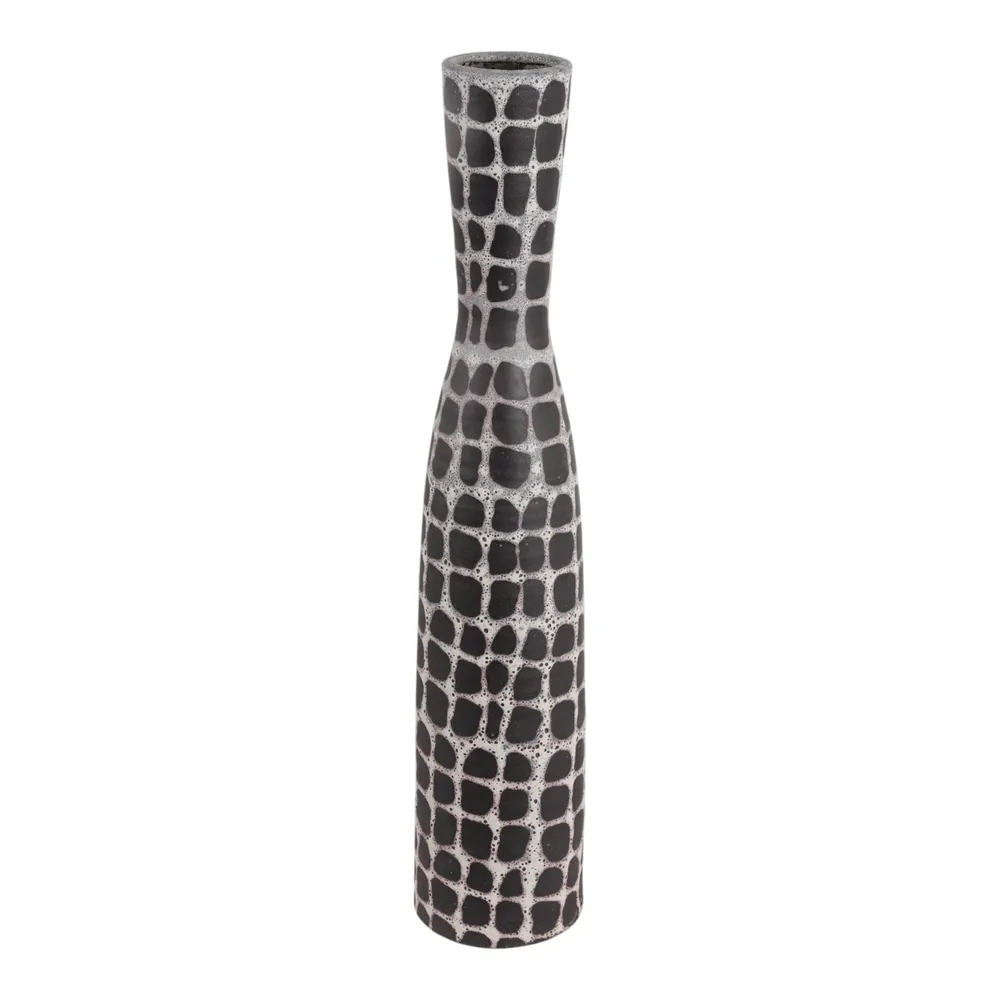 GAINES BLACK VASE 30 (IN)