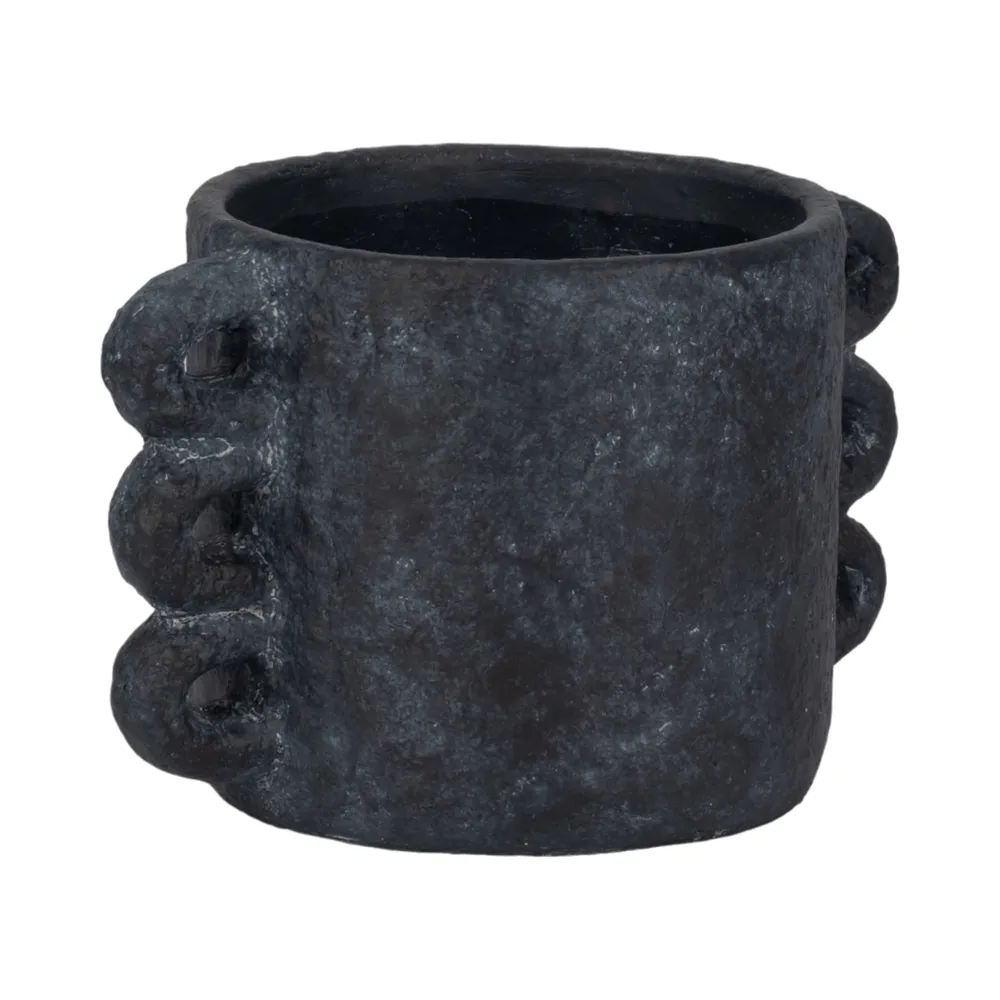ARLOWHAVEN BLACK PLANTER 7 (IN)