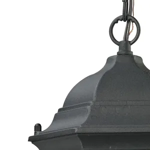 Spring Lake 8'' Wide 1-Light Outdoor Pendant - Matte Textured Black 3