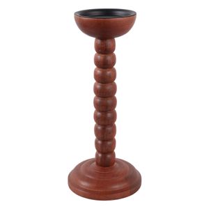 WRENVIEW BROWN CANDLE HOLDER 12 (IN) 4