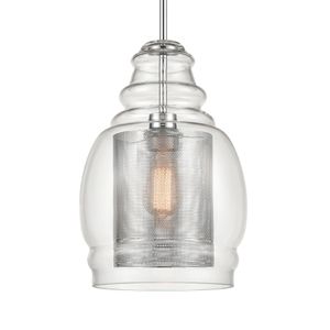 Herndon 11'' Wide 1-Light Pendant - Polished Chrome 4