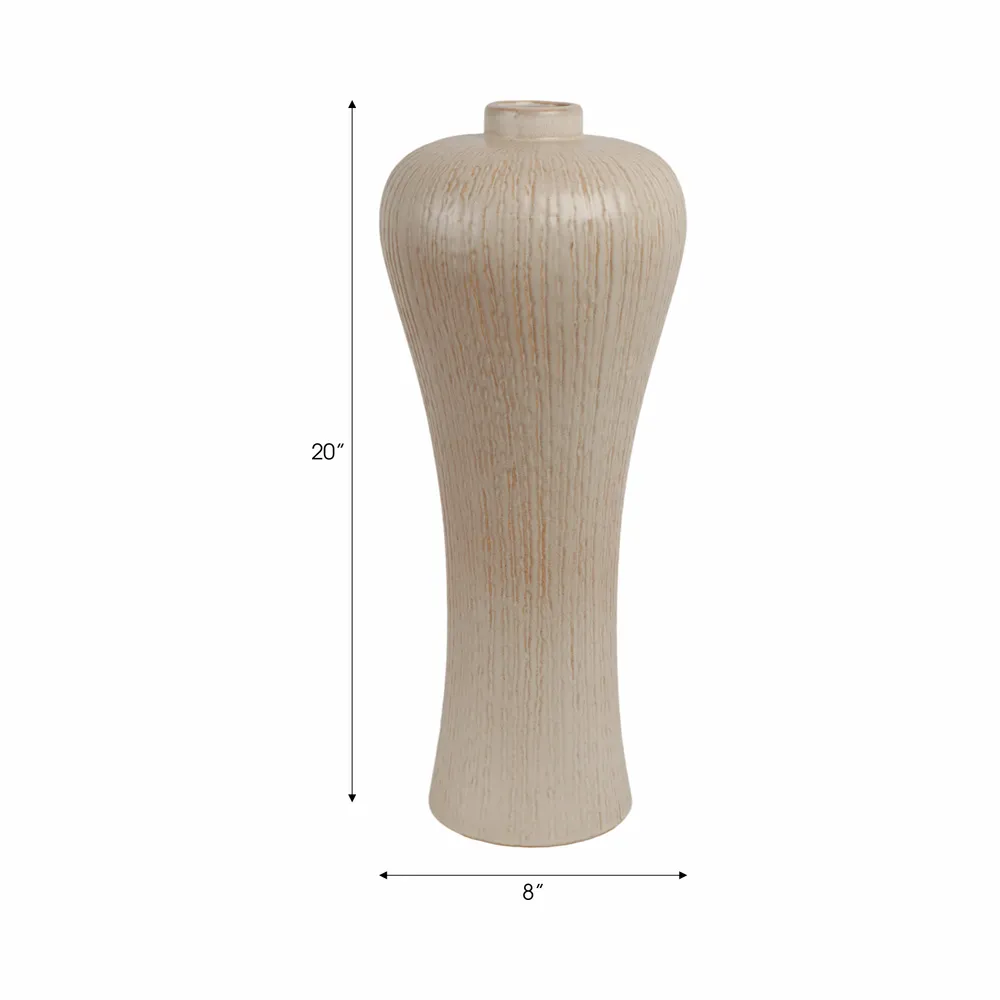 GREYSONGROVE IVORY VASE 20 (IN)