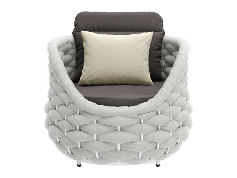 Coral Reef Accent Chair Gray 4