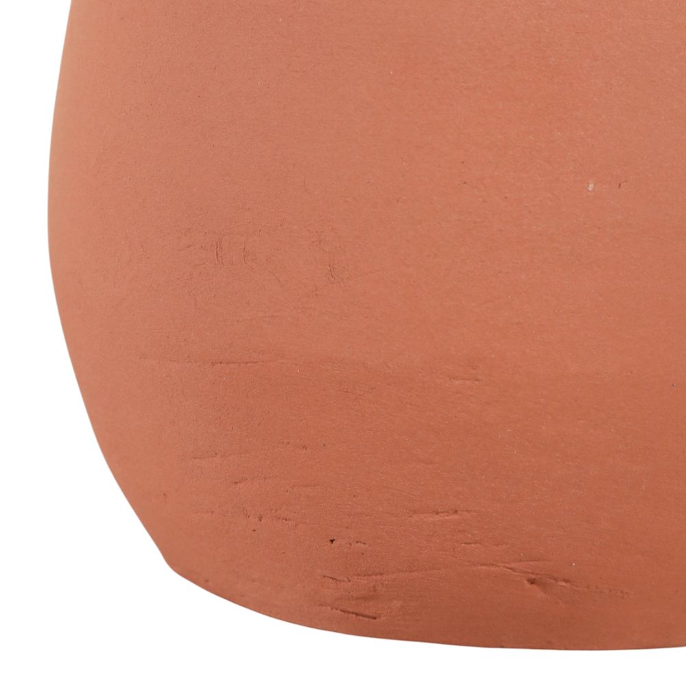 DUNBARWOOD RED VASE 9 (IN)