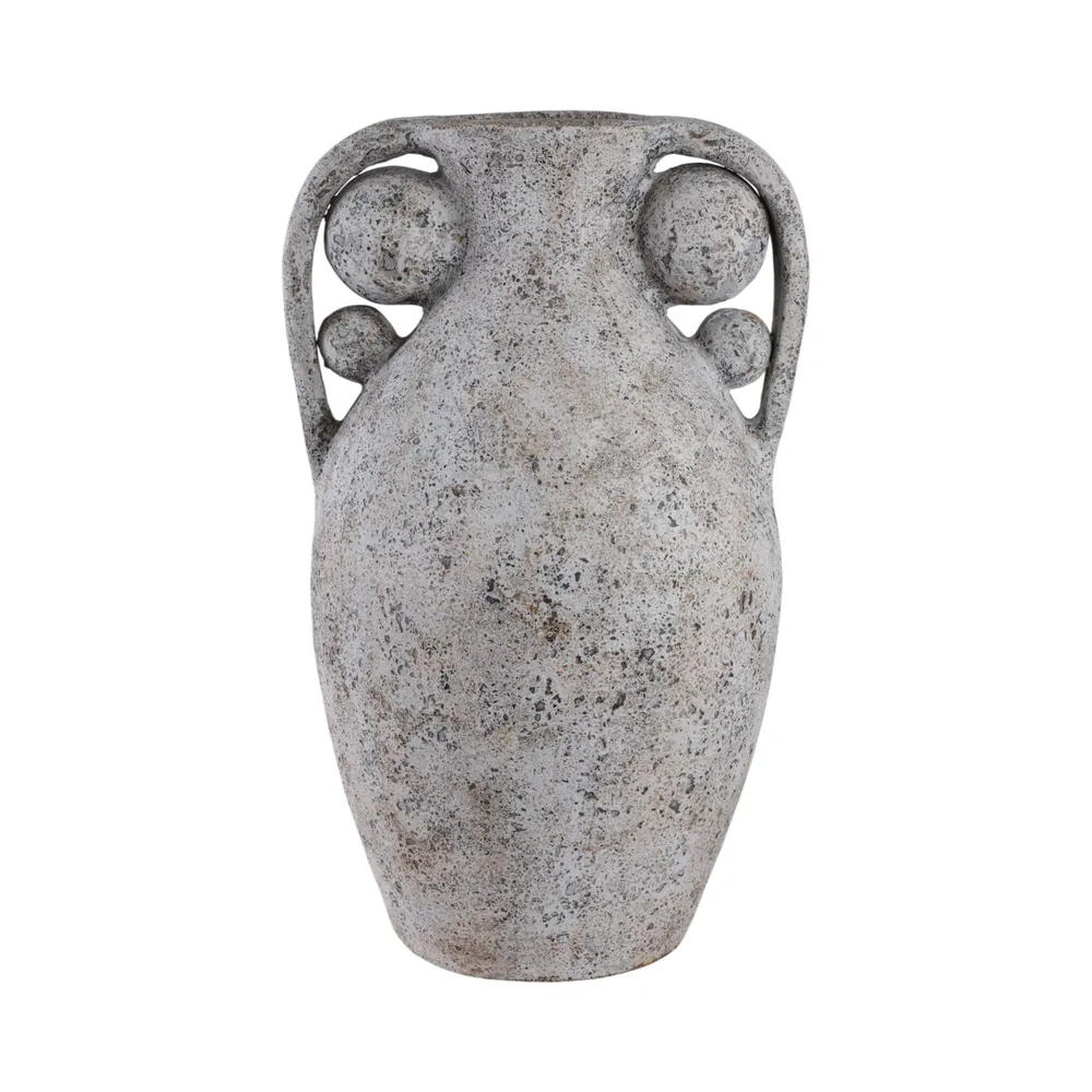 COLINLEY GRAY VASE 26 (IN)
