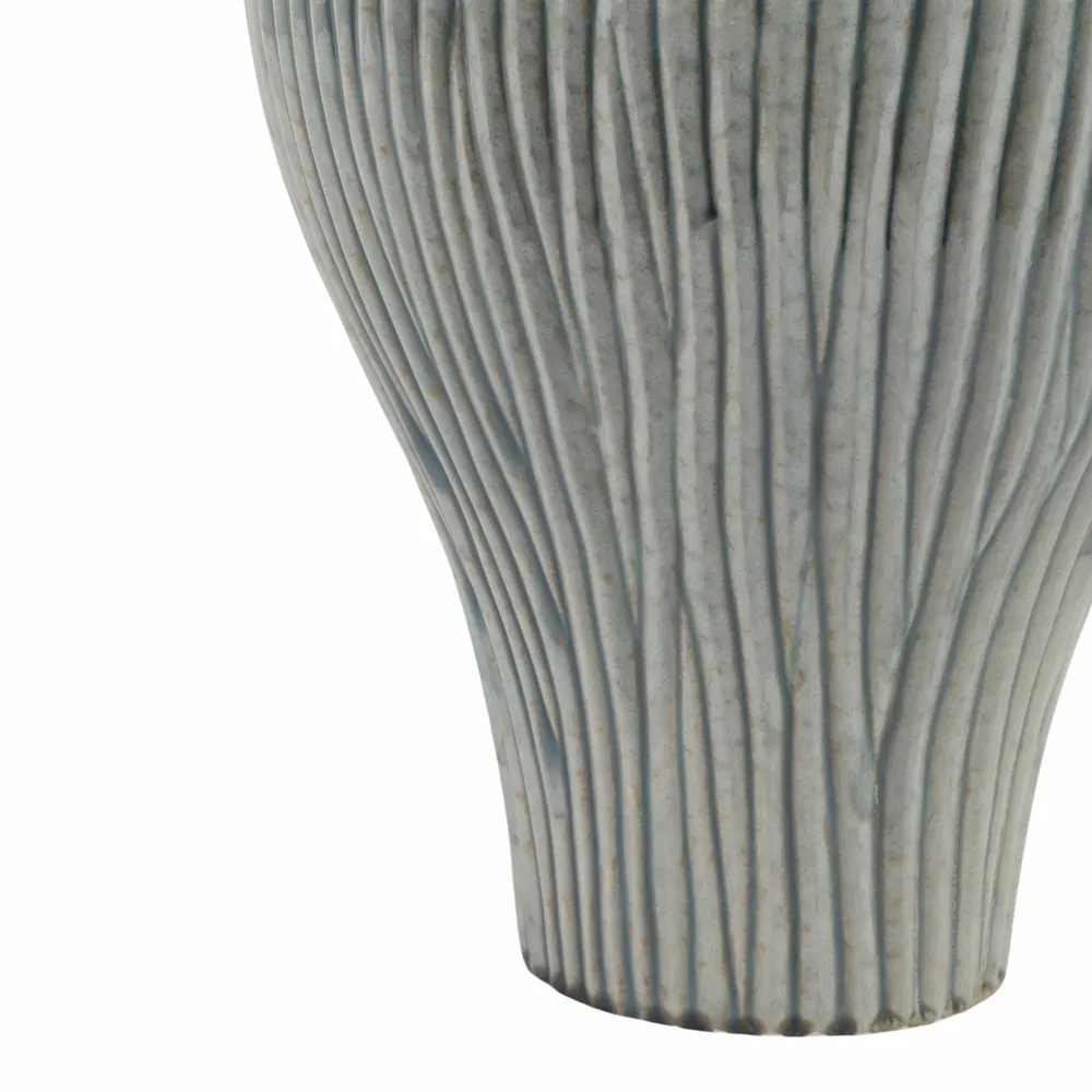 HANNAHROSE GRAY VASE 20 (IN)