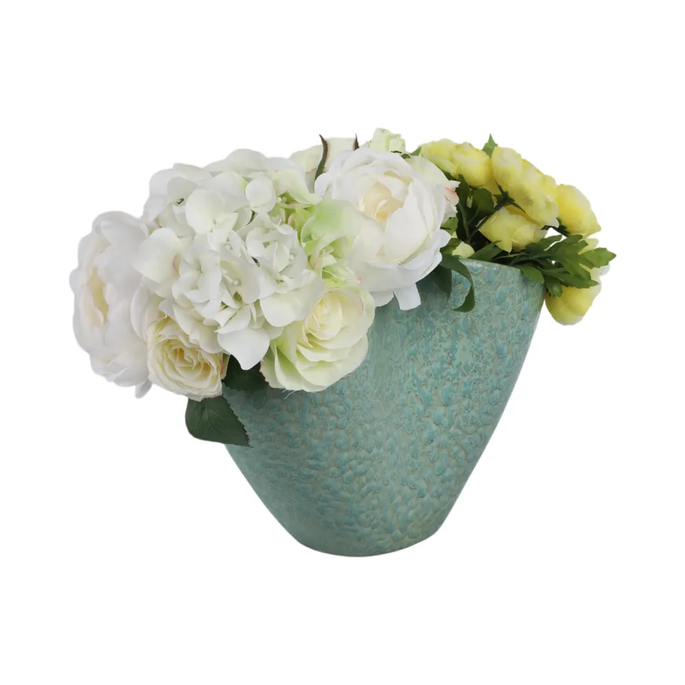 TIPTONPARK GREEN VASE 9 (IN)