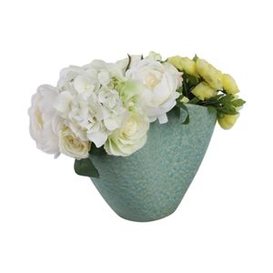 TIPTONPARK GREEN VASE 9 (IN) 3