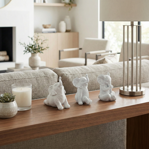 WALTONTON SET OF 3 WHITE DECOR 6 (IN) 12