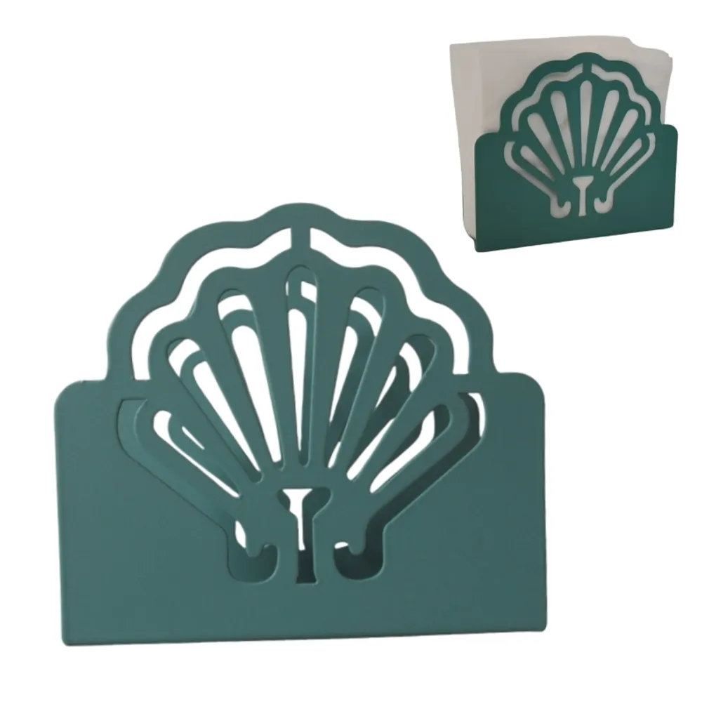 6" SHELL SHAPE NAPKIN HOLDER