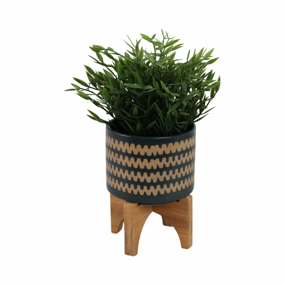 CADENROSE GREEN PLANTER 7 (IN)