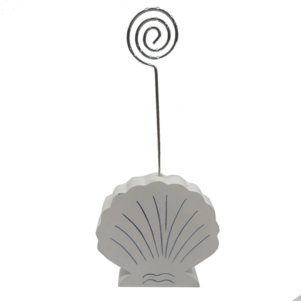 6-1/4" SCALLOP CARD HOLDER