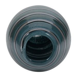 DENVERRIDGE BLUE GLASS VASE 10 (IN) 6