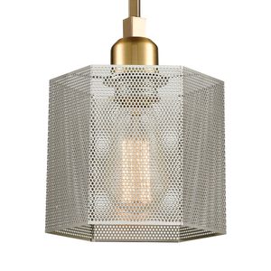 Compartir 6'' Wide 1-Light Mini Pendant - Polished Nickel 4
