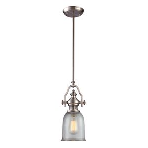 Chadwick 7'' Wide 1-Light Mini Pendant - Satin Nickel 1