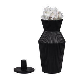 WRENTON BLACK VASE 20 (IN) 3