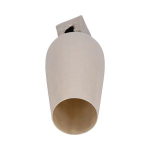GRANTHAMLEY WHITE GLASS VASE 19 (IN) 6