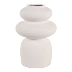 DUTTONDALE WHITE VASE 12 (IN) 1
