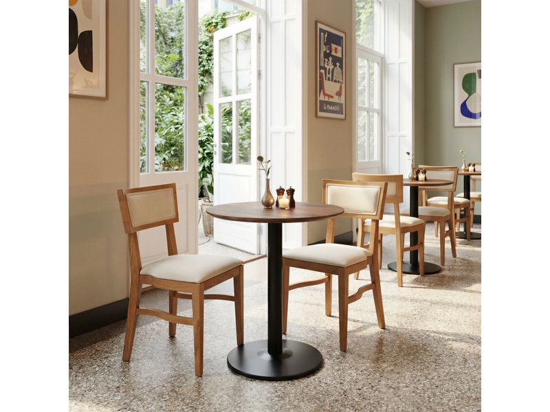 Alto Bistro Table Brown & Black 11