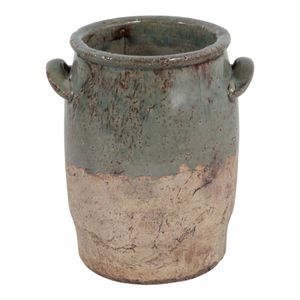 FRAZERCROSS GREEN VASE 8 (IN) 6