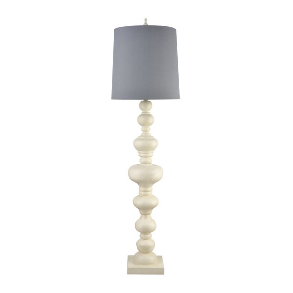 Meymac 74'' High 1-Light Floor Lamp - Matte White