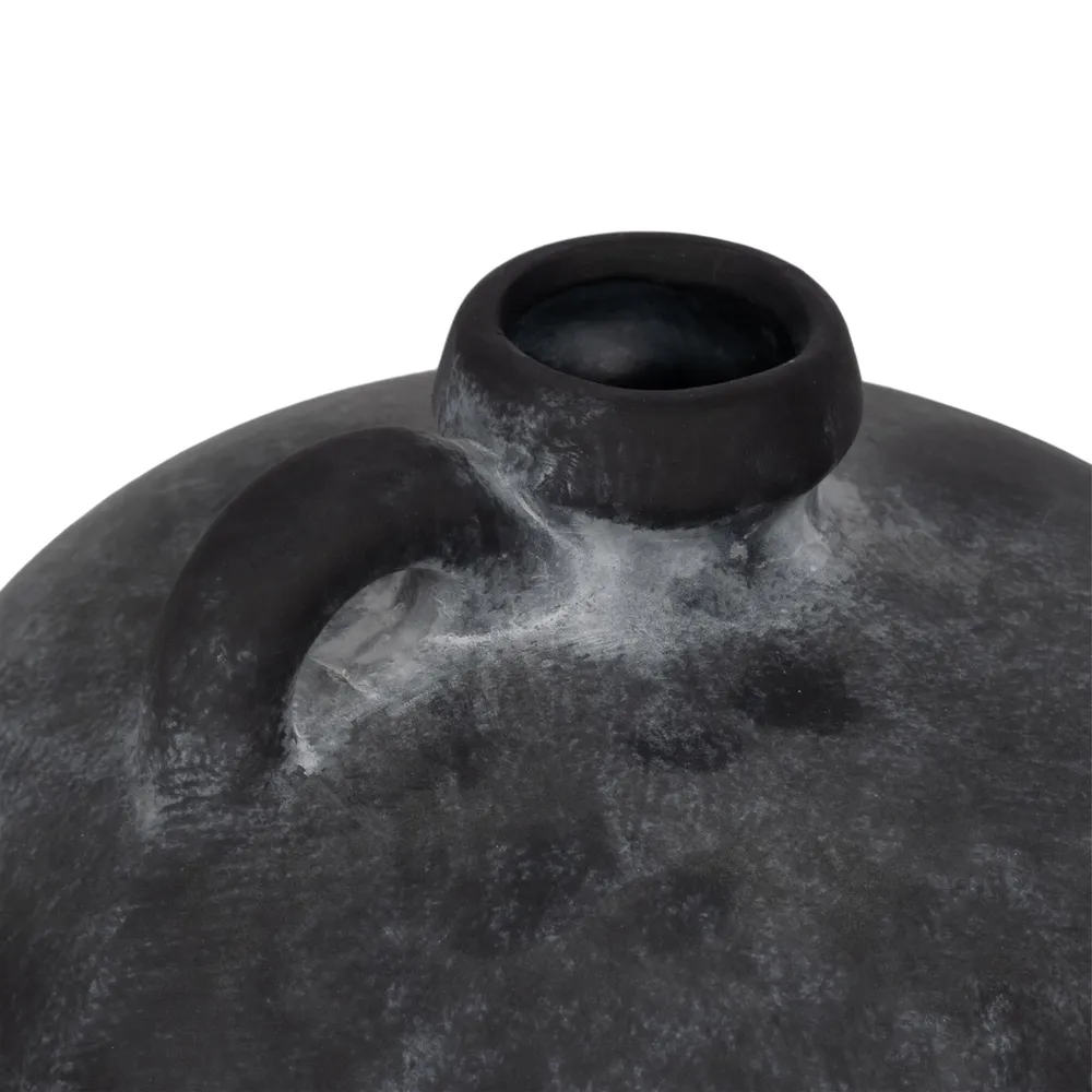 PAXTONHOLM BLACK VASE 10 (IN)