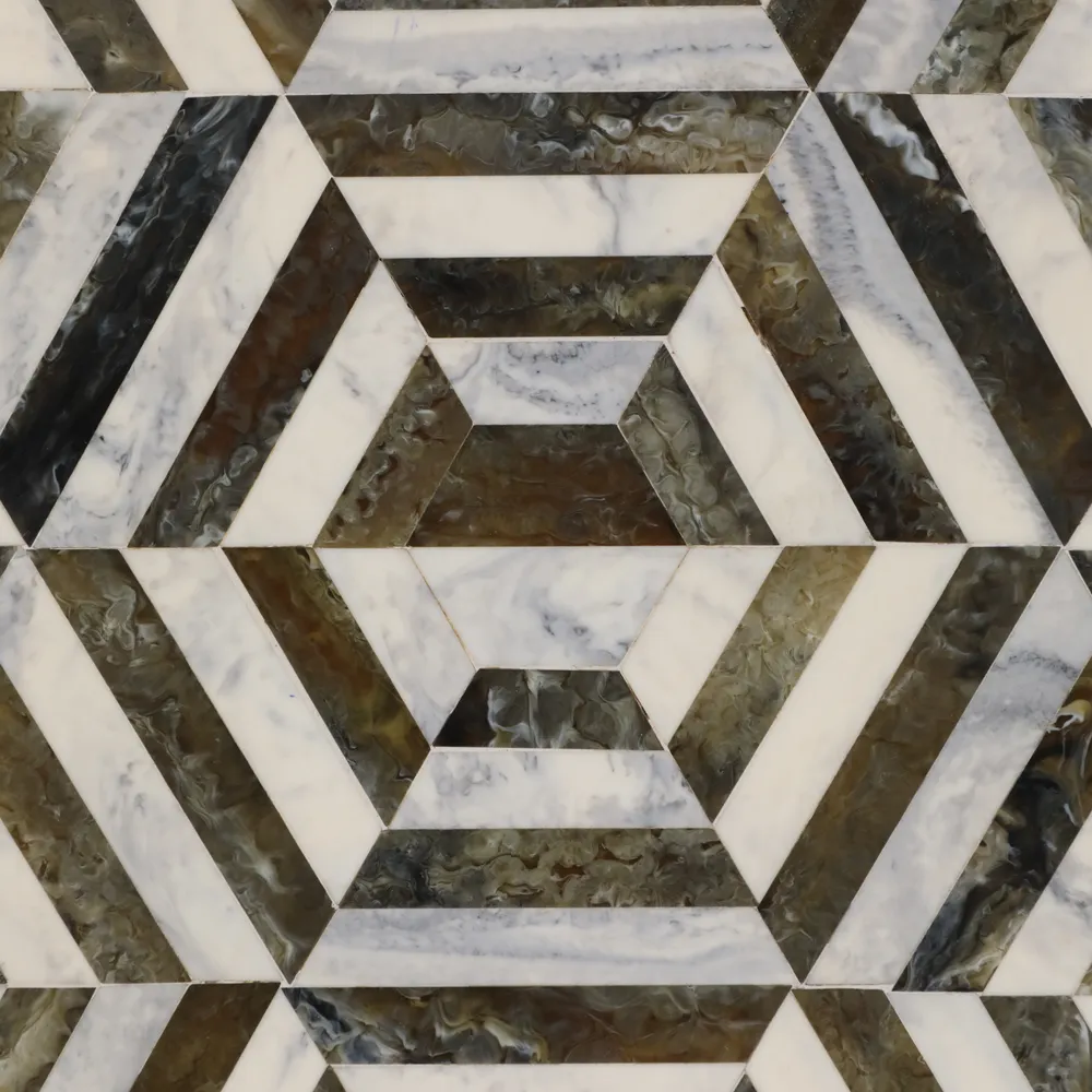 HEMMINGWELL WHITE TABLE 25 (IN)