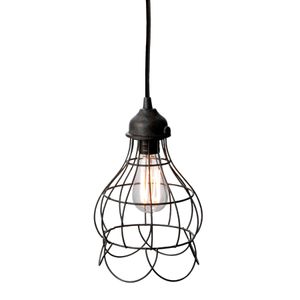 Wire 6'' Wide 1-Light Mini Pendant - Oil Rubbed Bronze 1