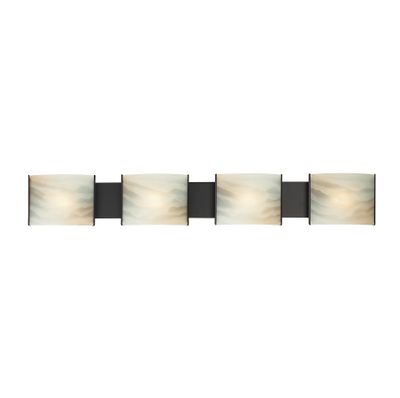 Pannelli 41″ Wide 4-Light Vanity Light - Oil Rubbed Bronze
