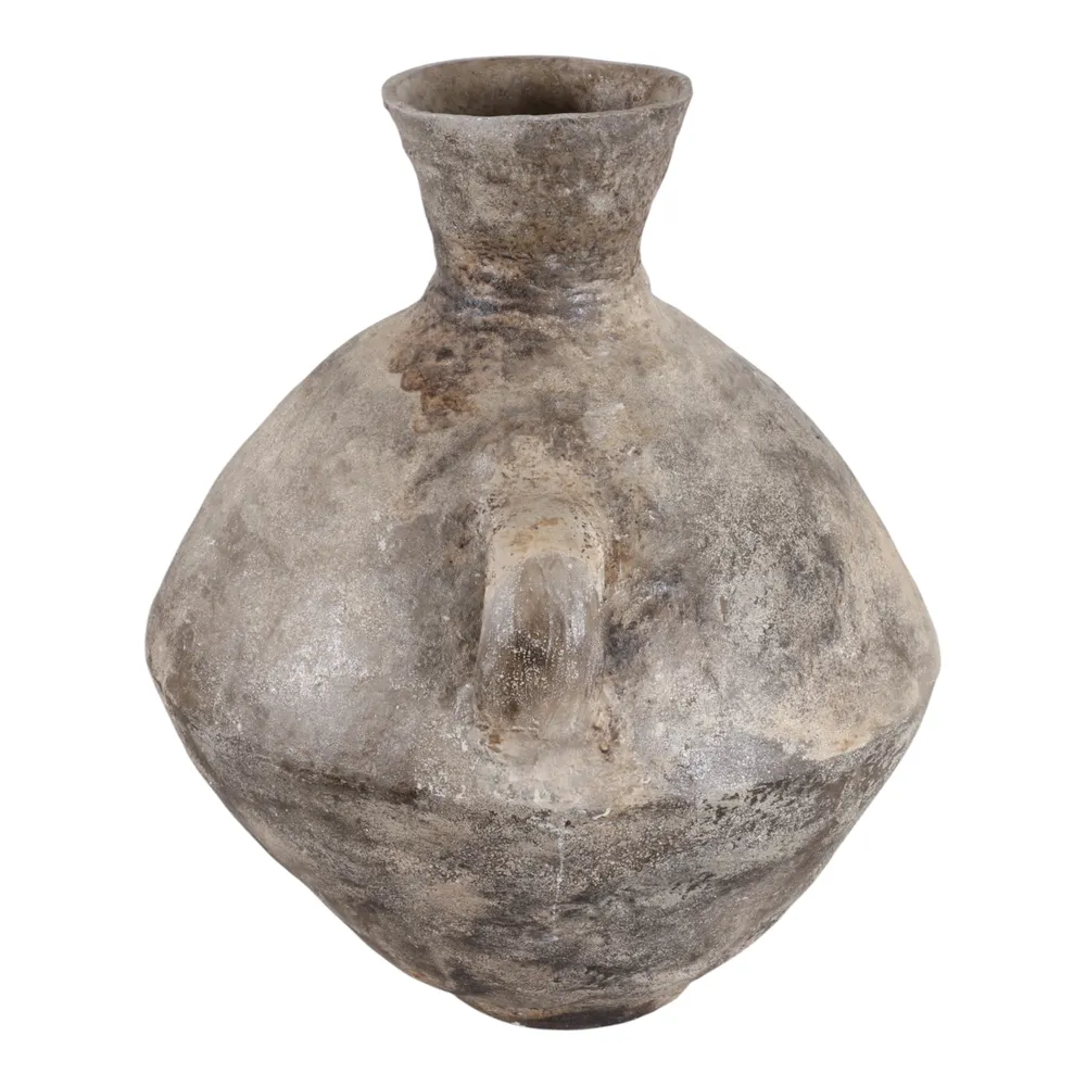 HANLEYLAKE BROWN VASE 33 (IN)