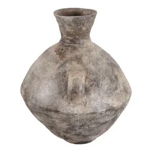 HANLEYLAKE BROWN VASE 33 (IN) 7