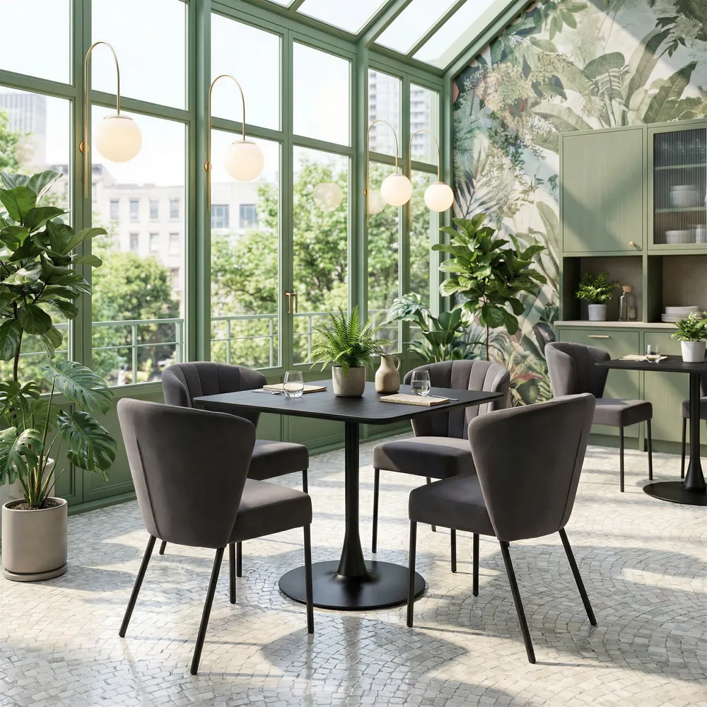 Aimee Dining Chair Gray