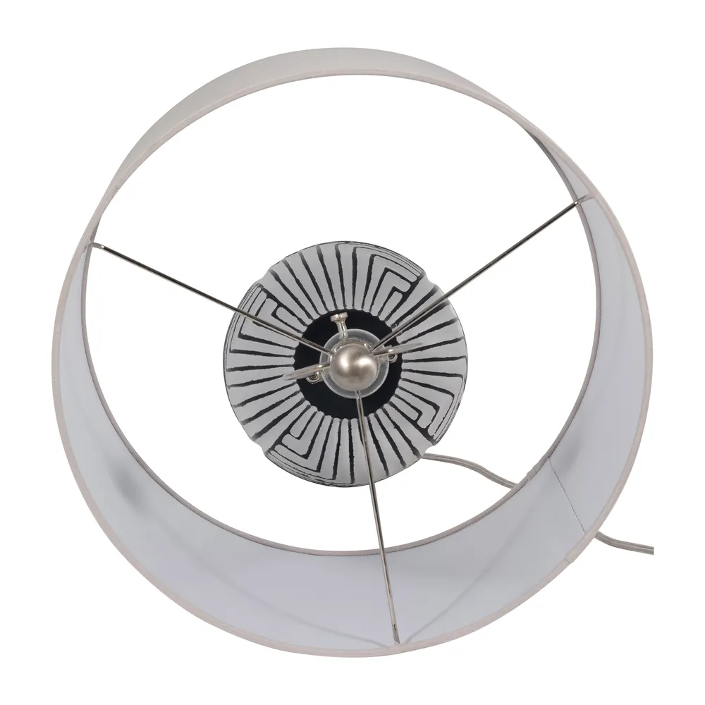 EMORYWAY WHITE LAMP 26 (IN)