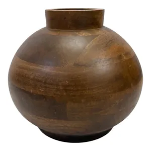 DARNELLHAVEN BROWN VASE 9 (IN) 1